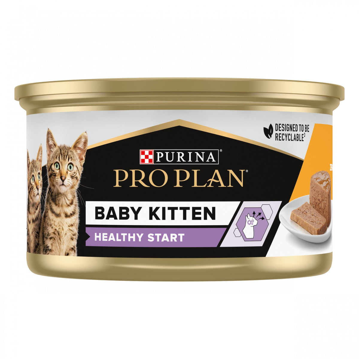 Pro Plan Healthy Start Baby Kitten en mousse au poulet - pâtée chaton