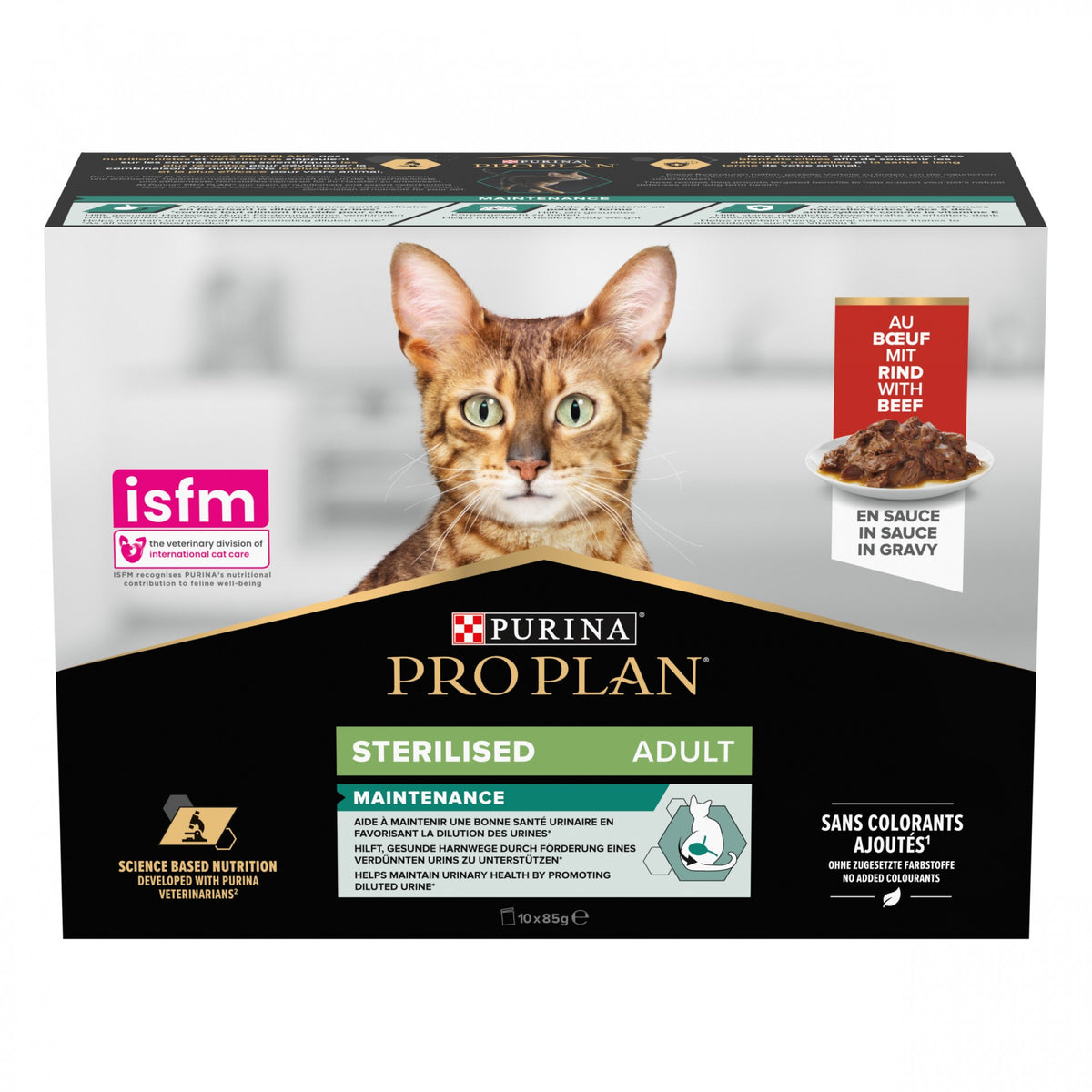 Pro Plan Nutrisavour Sterilised en sauce - pâtée chat