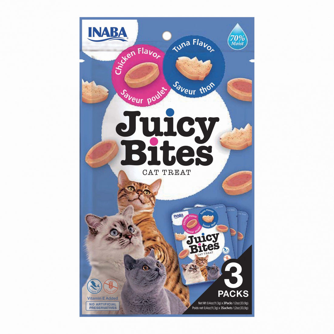 Inaba Juicy Bites friandises chat