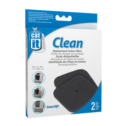 Filtres à charbon pour maisons de toilette chat