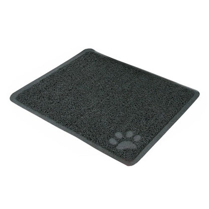 Tapis de protection litière chat