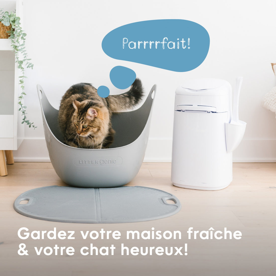 Recharge pour poubelle Litter Locker Fashion &amp; Litter Genie - chat