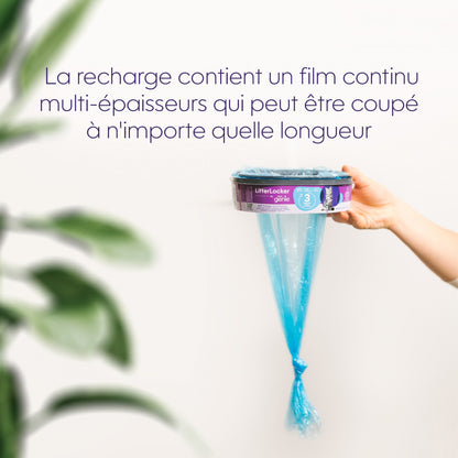 Recharge pour poubelle Litter Locker Fashion &amp; Litter Genie - chat