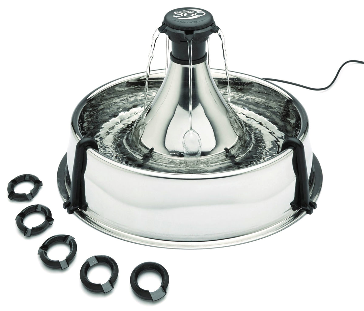 Fontaine Drinkwell Inox 360° 3.8L, chat, chien