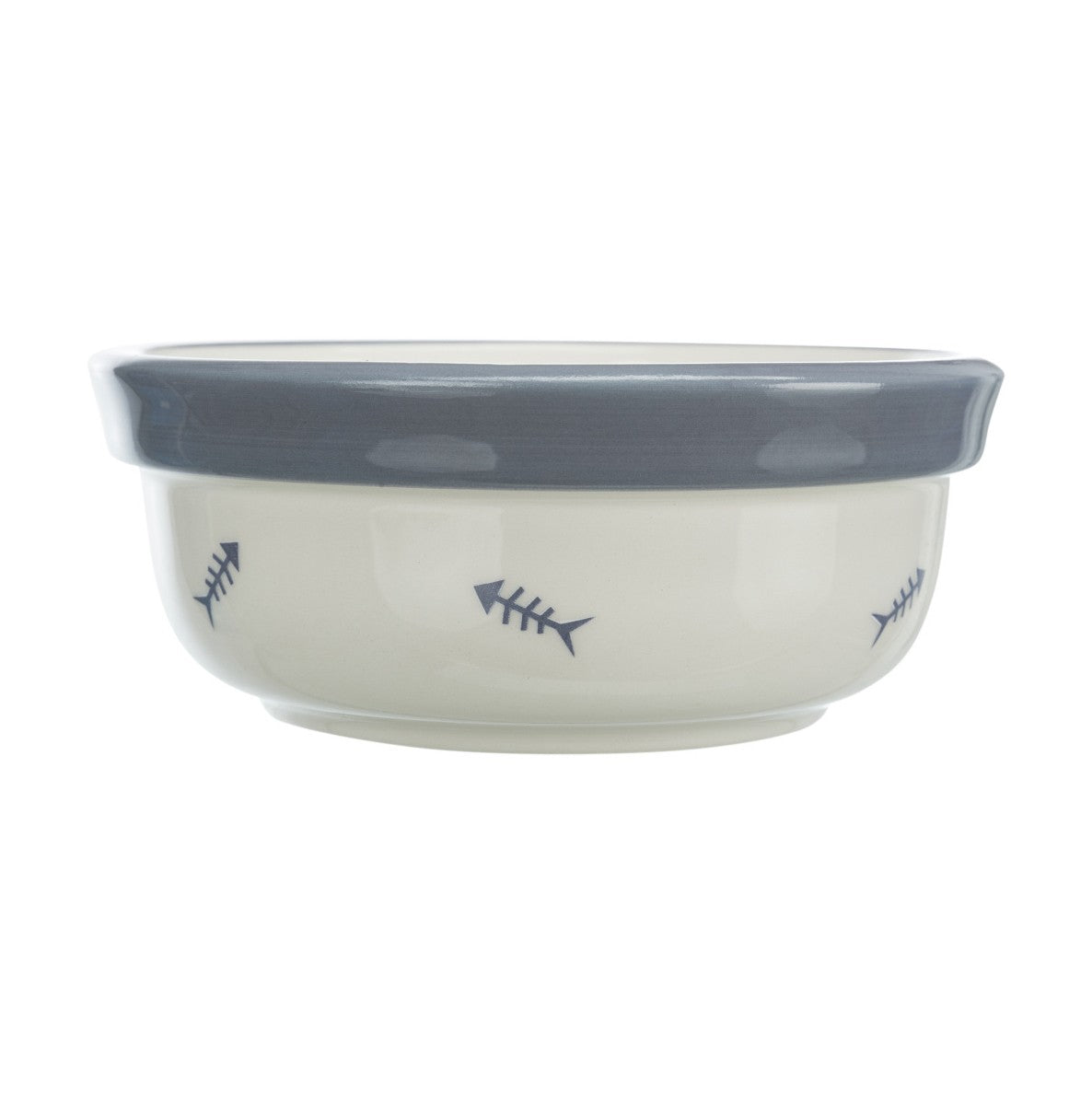 Gamelle double Fish Bone chien, chat