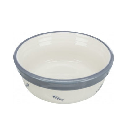 Gamelle double Fish Bone chien, chat