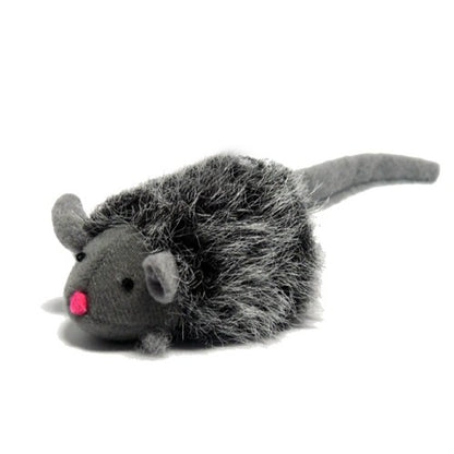 Souris couinante chat