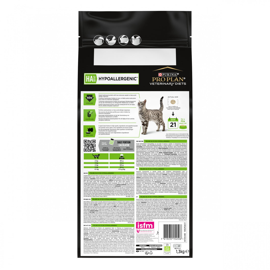 Pro Plan Veterinary Diets HA Hypoallergenic - croquettes chat