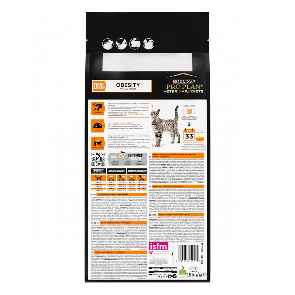 Pro Plan Veterinary Diets OM Obesity Management - aliment chat