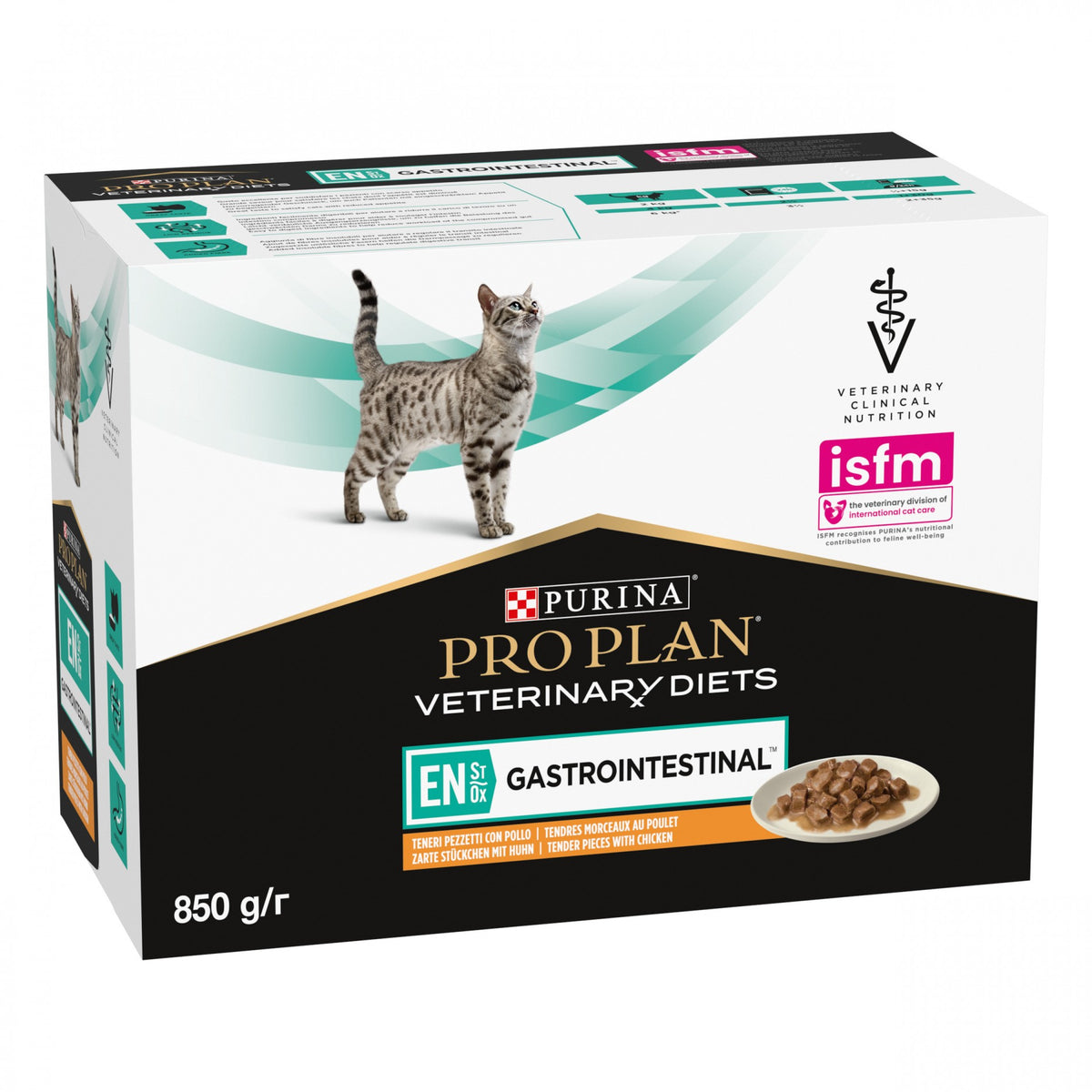 Pro Plan Veterinary Diets EN St/Ox Gastrointestinal – pâtées en bouchées pour chat