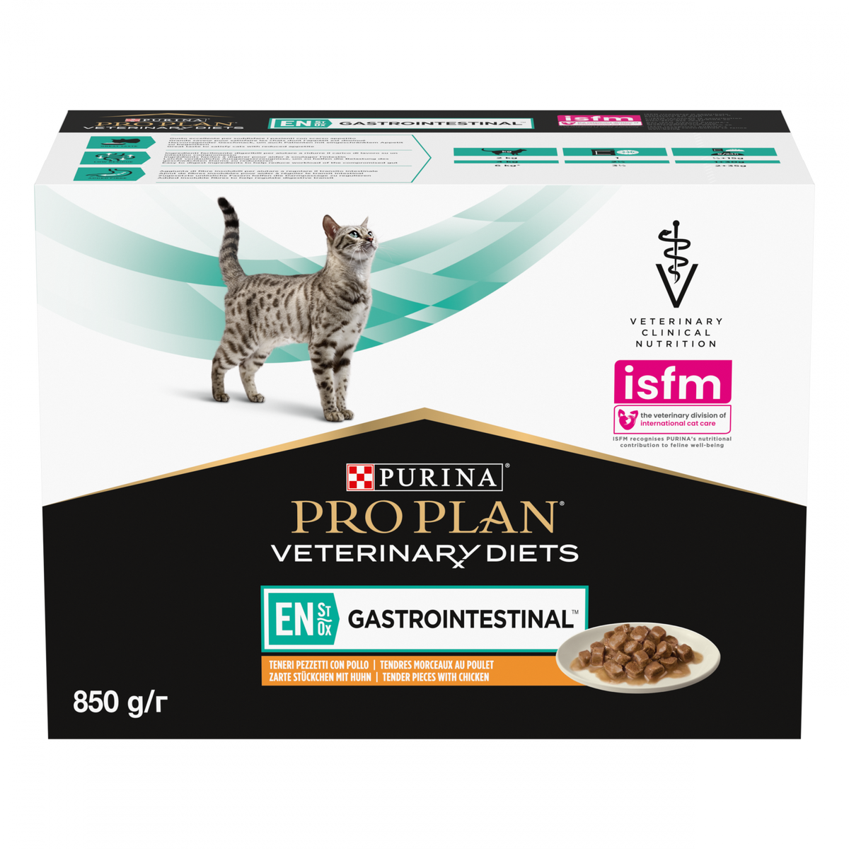 Pro Plan Veterinary Diets EN St/Ox Gastrointestinal – pâtées en bouchées pour chat