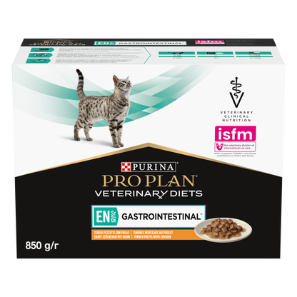 Pro Plan Veterinary Diets EN St/Ox Gastrointestinal – pâtées en bouchées pour chat