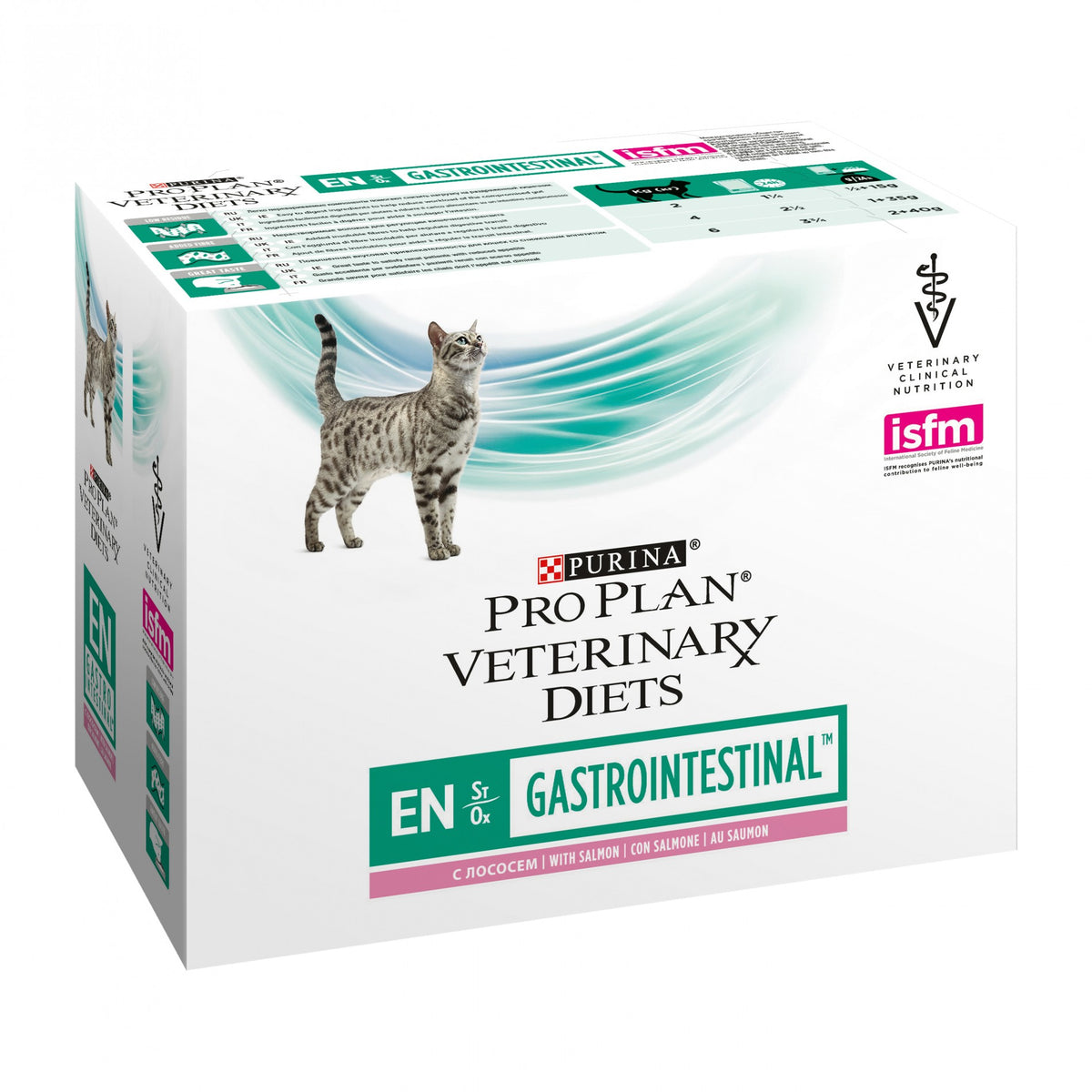 Pro Plan Veterinary Diets EN St/Ox Gastrointestinal – pâtées en bouchées pour chat
