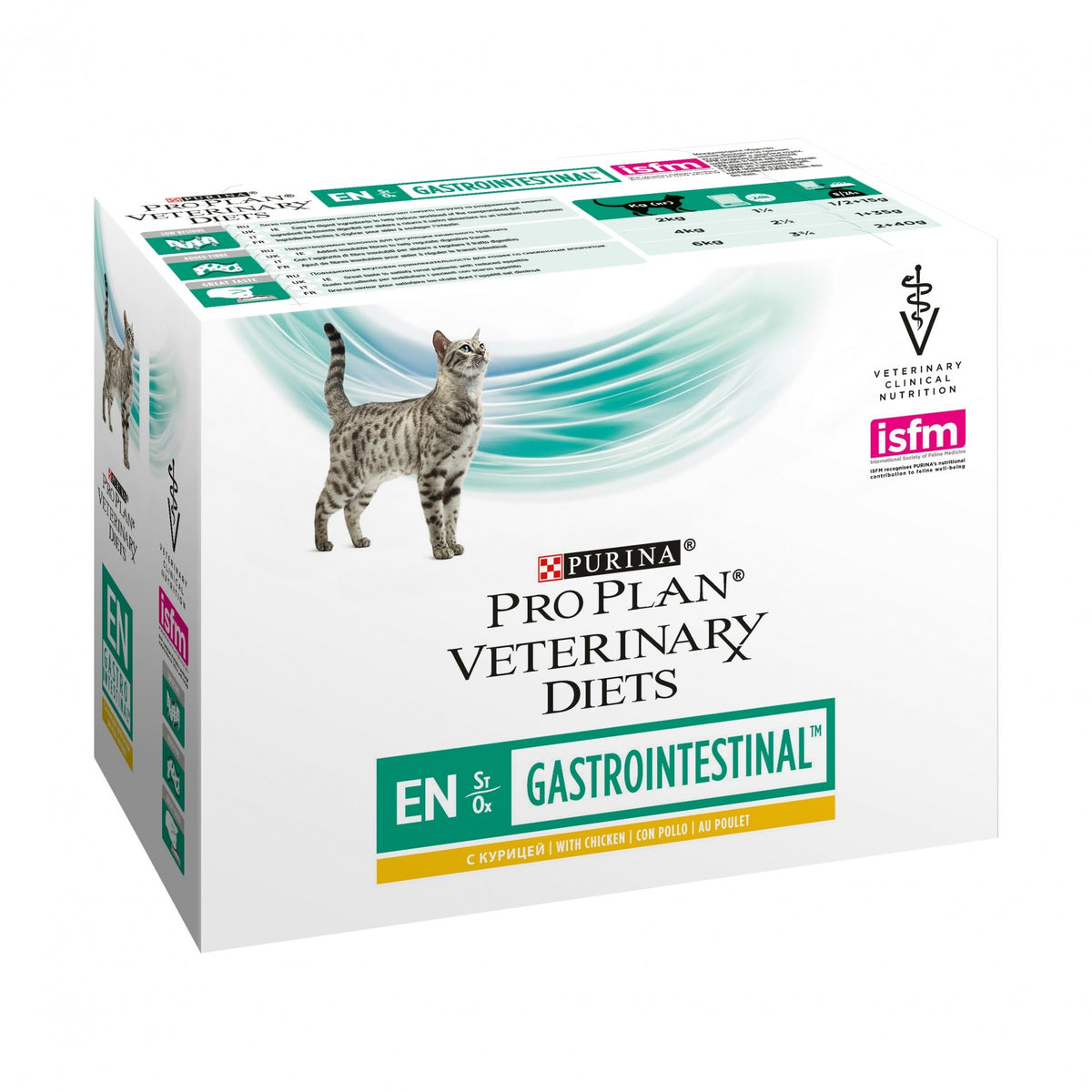 Pro Plan Veterinary Diets EN St/Ox Gastrointestinal – pâtées en bouchées pour chat