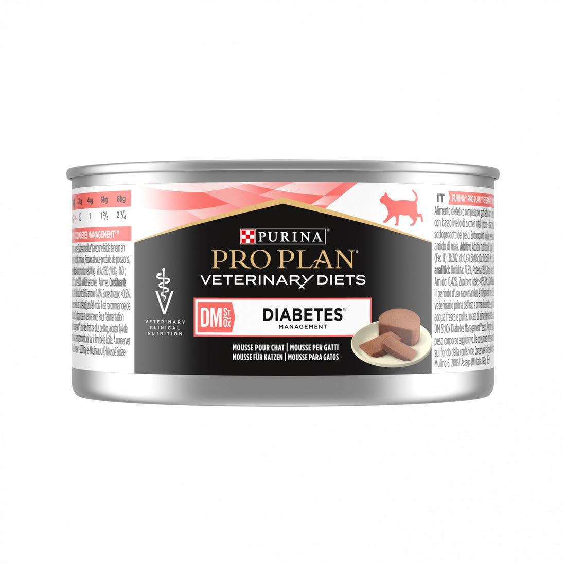 Pro Plan Veterinary Diets DM St/Ox Diabetes Management pâtées en mousse - chat