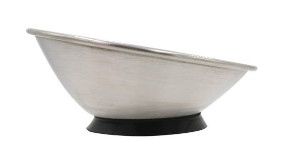 Bol en inox avec ventouse et inclinaison