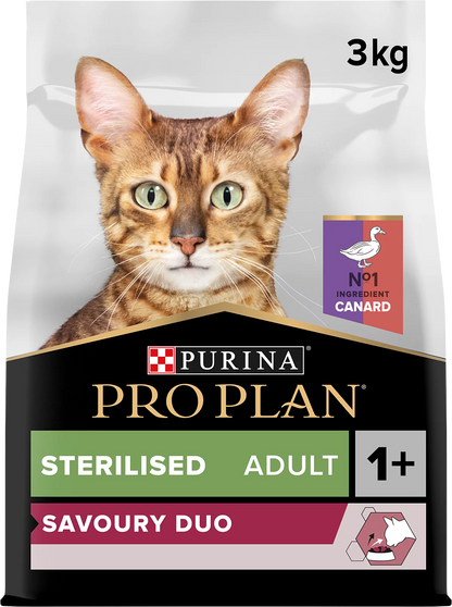 Pro Plan Savoury Duo Sterilised Adult - croquettes chat