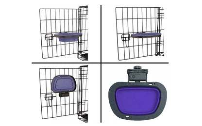 Gamelle de cage retractable Dexas
