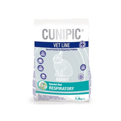 Cunipic Vet Line Respiratory problèmes respiratoires aliment lapin