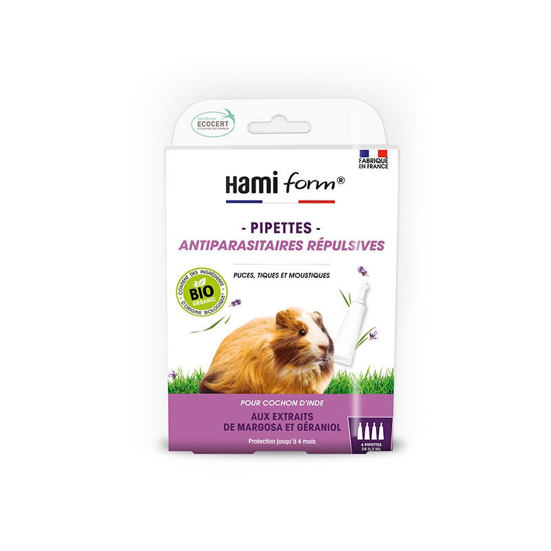 Pipettes antiparasitaires répulsives Bio cochon d&