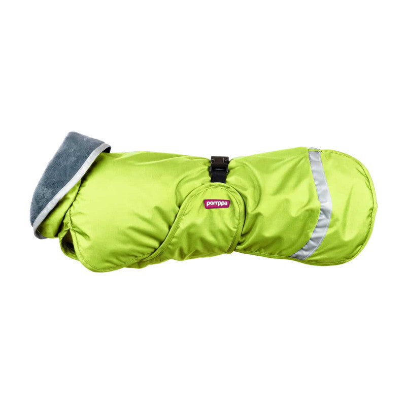 Pomppa Kevyt Lime manteau imperméable chien