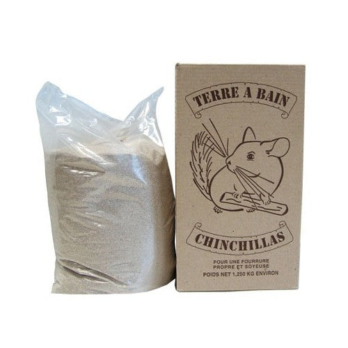 Terre à bain pour Chinchillas