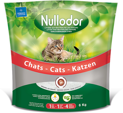 Litière Nullodor chat