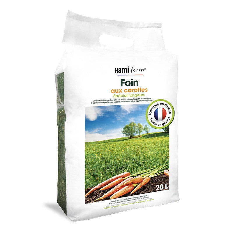 Foin aux carottes