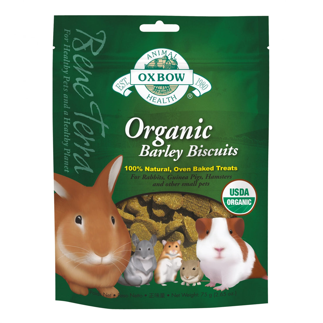 Organic Barley Biscuits rongeur