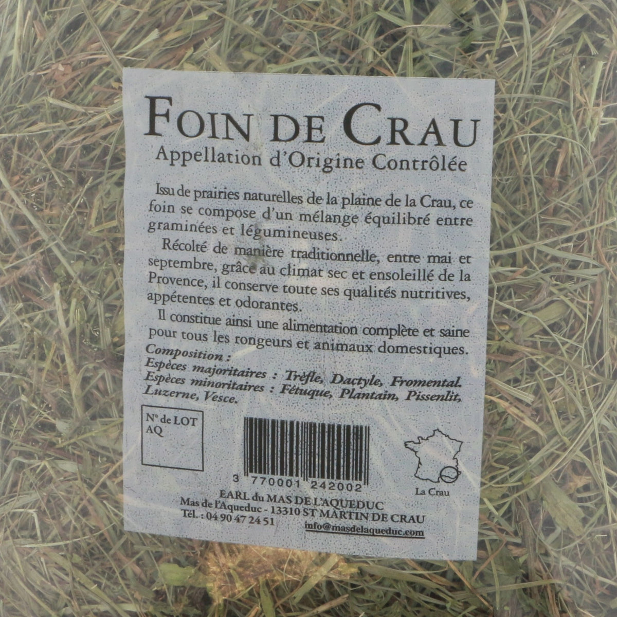 Foin de Crau - lapin, rongeur
