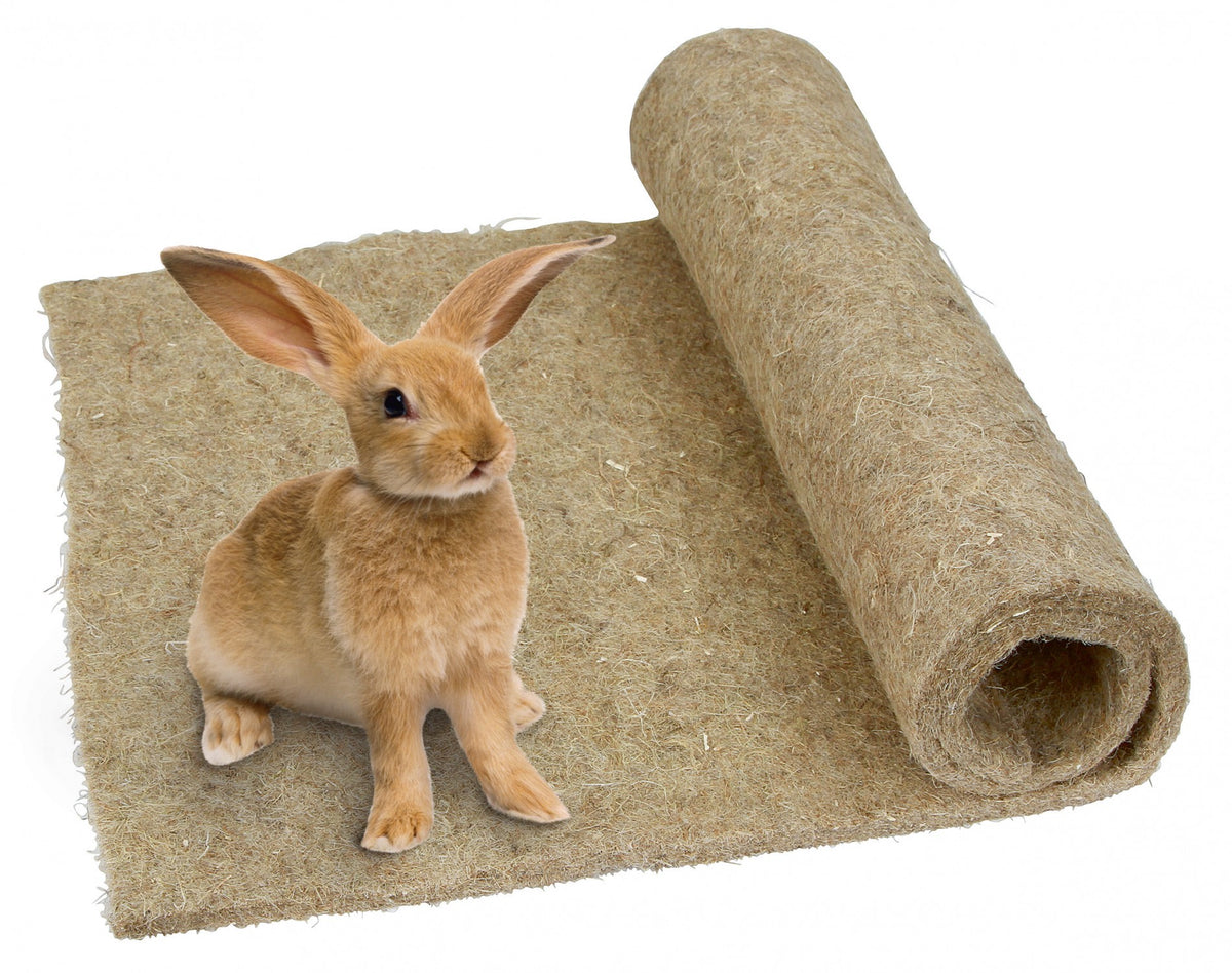 Tapis de chanvre rongeur, lapin