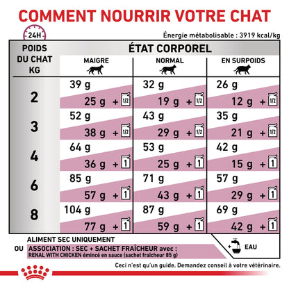 Royal Canin Veterinary Renal Special - croquettes chat