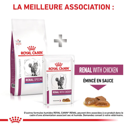 Royal Canin Veterinary Renal Special - croquettes chat