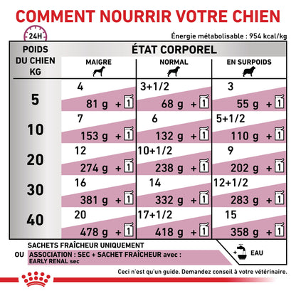 Royal Canin Early Renal - pâtée chien