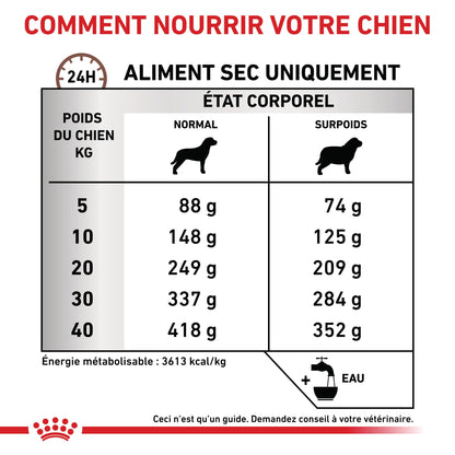 Royal Canin Veterinary Gastro Intestinal Moderate Calorie - croquettes chien