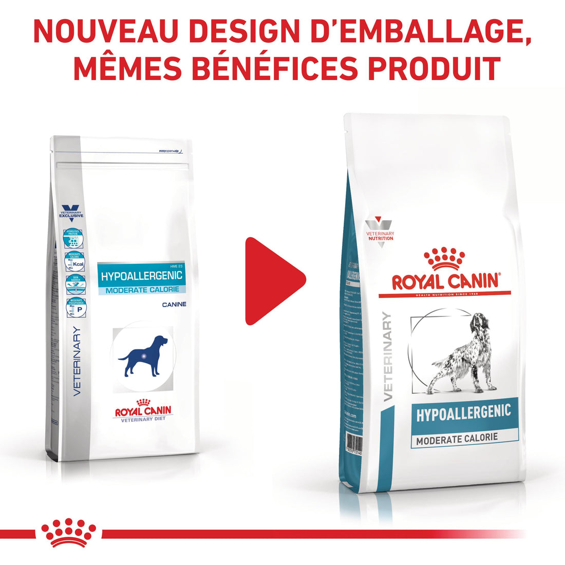 Royal Canin Veterinary Hypoallergenic Moderate Calorie - croquettes chien