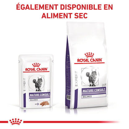 Royal Canin Veterinary Mature Consult Balance - pâtée chat
