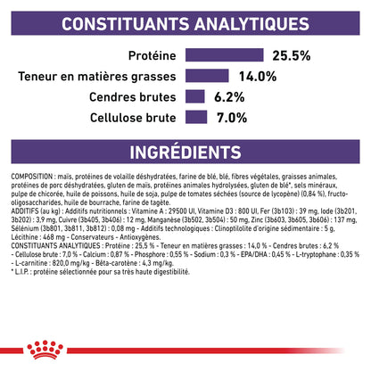 Royal Canin Vet Care Mature Small Dog / Mature Consult Small Dogs - croquettes chien