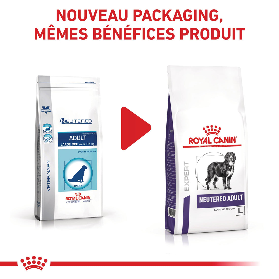 Royal Canin Vet Care Neutered Adult Large Dog - croquettes chien