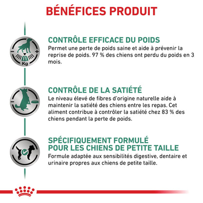 Royal Canin Veterinary Satiety Weight Management Small Dog - croquettes chien