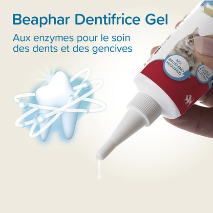 Dentifrice haleine fraîche sans rinçage chien, chat