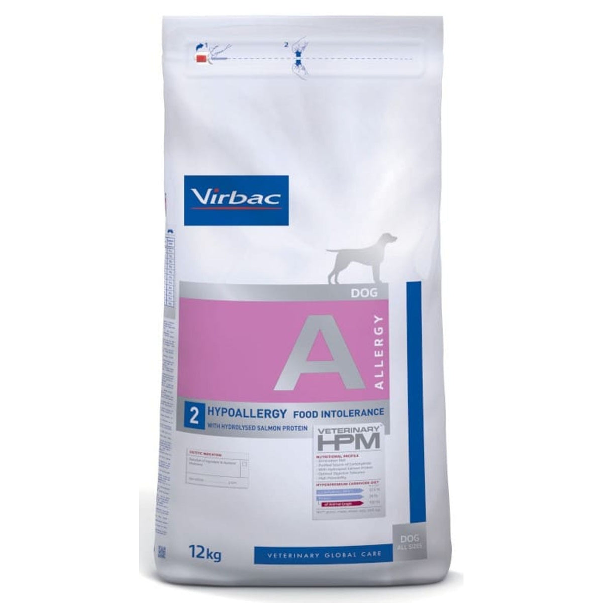 Virbac Veterinary HPM Diététique Hypoallergy Food Intolerance - croquettes chien