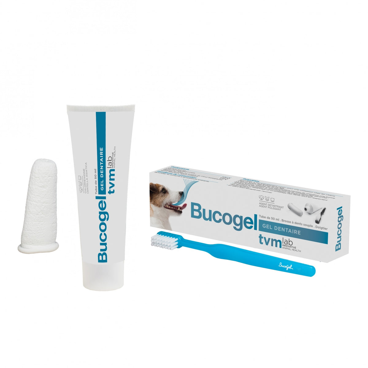 Bucogel, pâte dentifrice - chien, chat