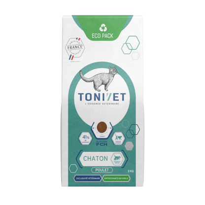 Tonivet Au Poulet Croquette Pour Chaton