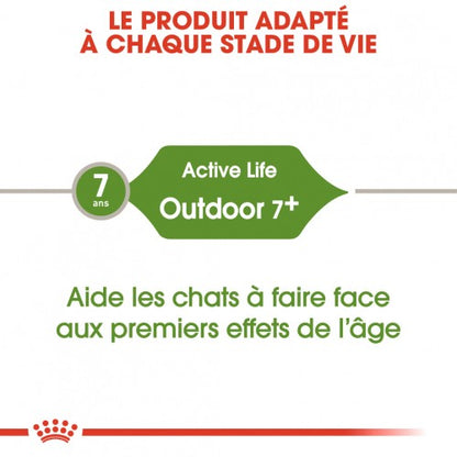 Royal Canin Outdoor 7+ - croquettes chat