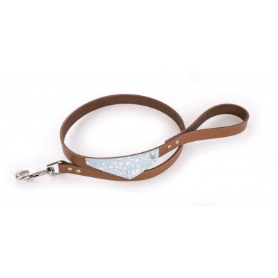 Martin Sellier - Chien - Laisse cuir Miami et bandana
