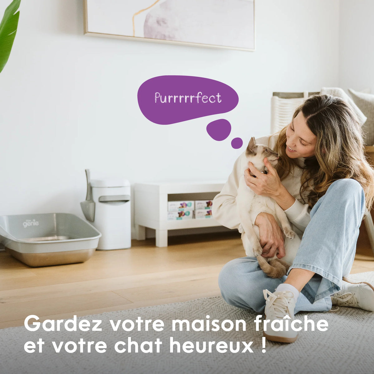Bac à litière LitterLocker par Litter Genie® Platinum
