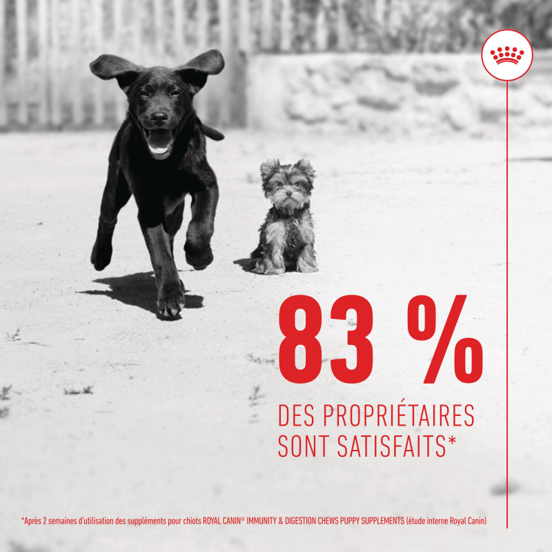 Aliment complémentaire Puppy Immunity &amp; Digestion Chews chiot