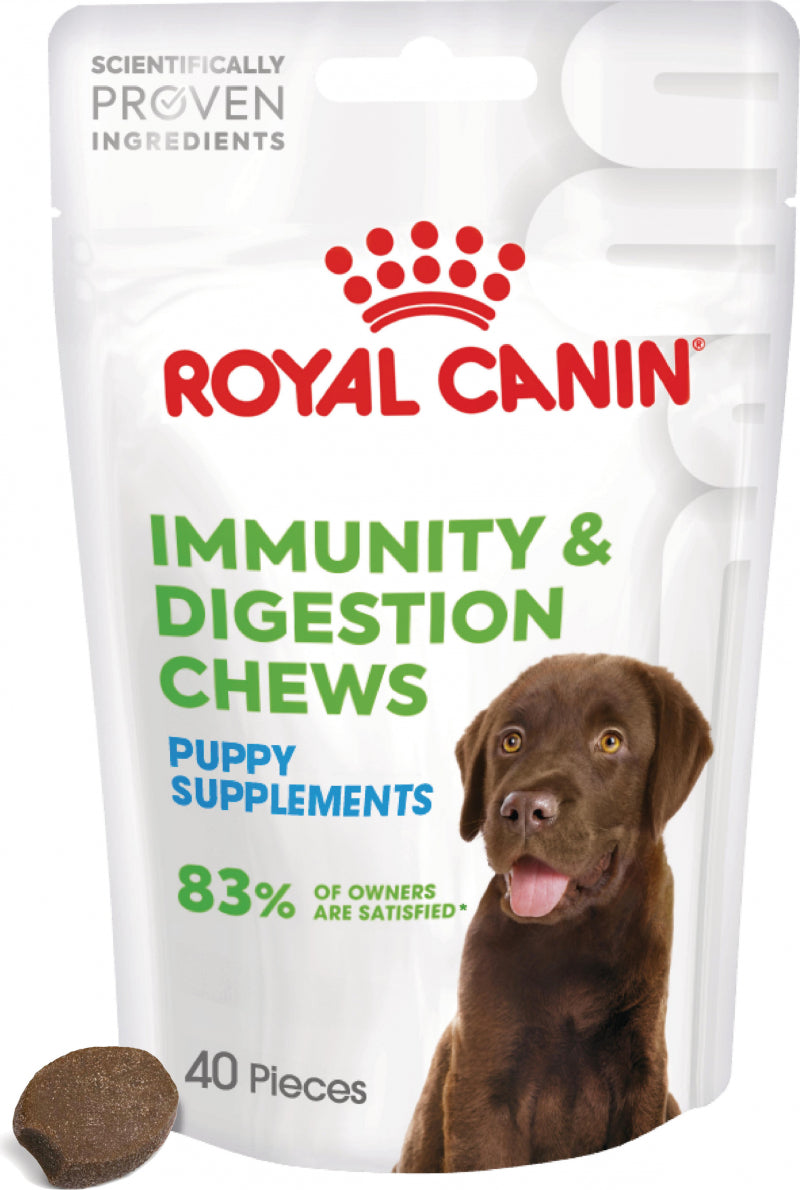 Aliment complémentaire Puppy Immunity &amp; Digestion Chews chiot