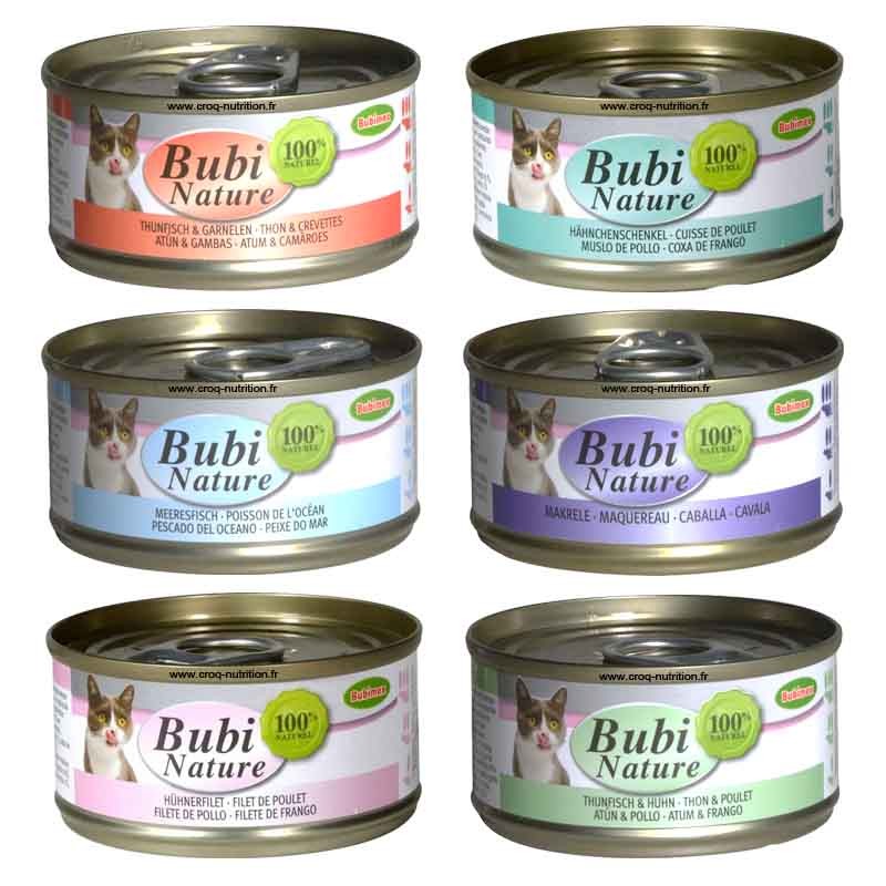 Bubi Nature 100 % naturelle - pâtée chat